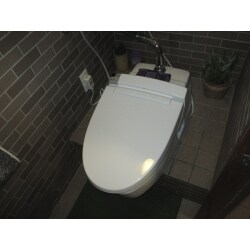 あっという間に和式トイレから洋式トイレに交換しました♪