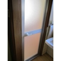 浴室ドアの取替えリフォーム