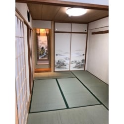 和室に床の間を作りました。