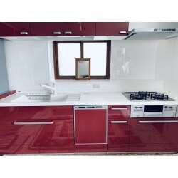 作業スペースが広々。ゆったり料理ができます。