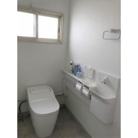 手洗いカウンター新設、節水型トイレへ入替え!