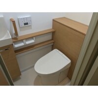 すっきり収納充実トイレ空間