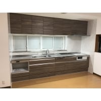 広々キッチン I型キッチンと家電収納まとめて