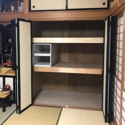 開け閉めラクラク収納