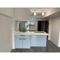 オシャレで使いやすい!キッチン&リビング&洗面台リフォーム