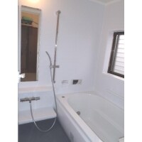 増築して広いお風呂へ、併せてトイレと洗面台もリフォーム改修