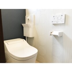 30年以上使用したタイル張りのトイレが、素敵にリフォームされました。