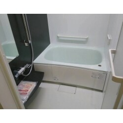 今までのお風呂とはガラッとイメージも変わりました。

使い勝手もよく、冬でも暖かくお風呂に入れます！