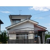 雨樋、破風板の塗装、軒天の張替・塗装