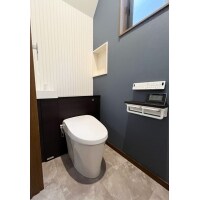 まるでタンクレス!褒められ内装のお洒落なレストルーム