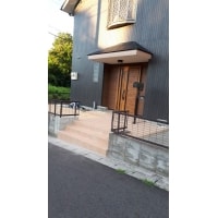 外壁塗装および玄関廻りの外構工事