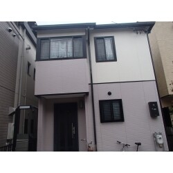 やわらかい印象に外壁塗装工事