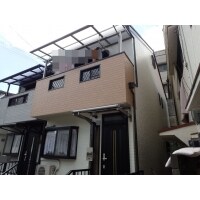 外壁は3面塗装、屋根はカバー工法