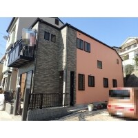 磁器タイルの補修と塗装工事