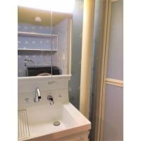 お子様が楽しく感じられる洗面室