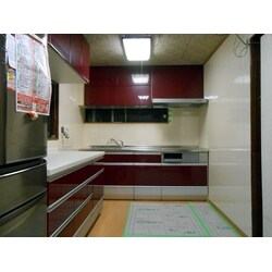 背面収納にこだわったｷｯﾁﾝﾘﾌｫｰﾑ
