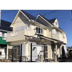 外壁塗装・屋根塗装　　　　　　　　　　　　　　　　　　　　　　　　　　　　　　　　　　　　　　　　　　　　　　　　　　●屋根：新生スレート瓦　　　　　　　　　　　　　　　　　　　　　　　　　　　　　　　　　　　　　　　　　　　　　　　　●外壁：窯業サイディング板