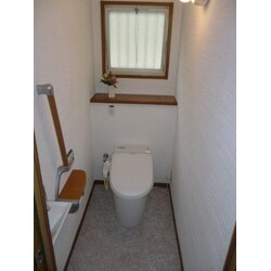 １・２Fのトイレ取替・壁を珪藻土にしたリフォーム