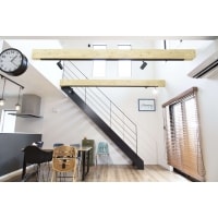 【建替】吹き抜けのある広々としたリビングの家