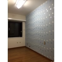 広い空間を2分割。お子様一人一人にお部屋が出来ました