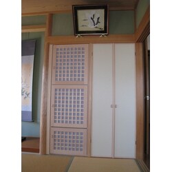 オリジナル建具：仏壇収納