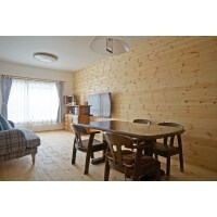 マンションでも実現!無垢床リビング