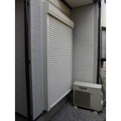 後着け窓シャッター新設
