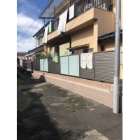 和泉市I様目隠しフェンス工事
