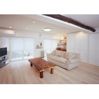 自然素材を多用。 子育て家族にやさしい住まいに。