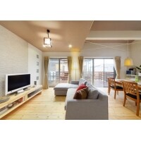 自然素材でお好みの「モダン」にそれぞれの個性輝く二世帯住宅