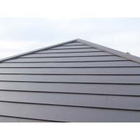 カラーベストから軽量金属瓦へ重ね葺き