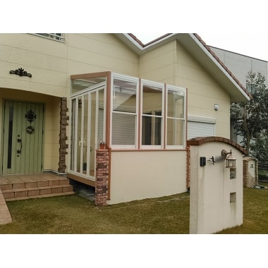 ガーデンルームで快適なプライベート空間