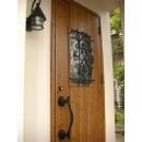 木製玄関扉よりアルミ製へ取替