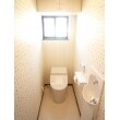 2階トイレは新商品の節水型のトイレを採用。