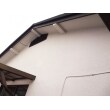 外壁塗装は耐久性・防かび性に優れたSK水生セラミシリコンの白色塗料で施工しました。
