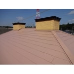 千葉県佐倉市　外壁コーキングの補修と下屋根のカバー