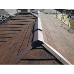 千葉県松戸市　ソフトリシン外壁塗装と屋根カバー