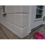 ＡＬＣ外壁角の補修と寿命の長い塗料で外壁塗装