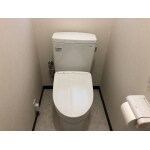 手洗い器なしのトイレを2か所交換しました