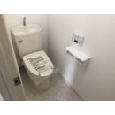 お手入れのしやすいトイレに交換しました。