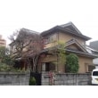 純日本建築の外壁塗り替えです。