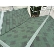 【After】屋根材にはディプロマットを使用。深みのある緑に黒のフラッシュで、キリっとしまった美しい屋根に。