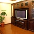 ＜和室のリフォーム＞
42インチのプラズマを置くテレビボードを置くための部屋作り。