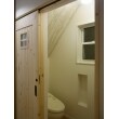 トイレも家全体のデザインを考えて作られています。
