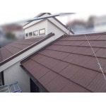 春日井市で軽量板金屋根エコグラーニを使用したカバー工法