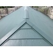 ガルバリウム鋼鈑を使用した屋根材でカバー工法をしました。
遮音・遮熱・断熱機能に期待できる屋根材で
おすすめの屋根材です。