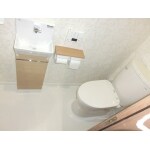 再利用出来る物は再利用！トイレは古い家にありました。