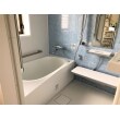 タイル張りの浴室をTOTOのユニットバスにリフォーム。
高齢の方も快適に使用できる暖かい浴室になりました。