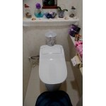 全自動お掃除トイレで清潔に
