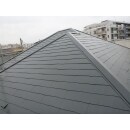 屋根については高性能遮熱塗料を使用しました。新築のような輝きを取り戻しました。